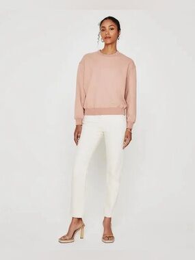 AG Jeans Ex Boyfriend Slim 1 Year Neutral White